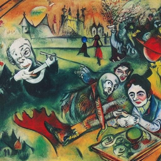 Vampire's Day Off: Surrealist Movie Break