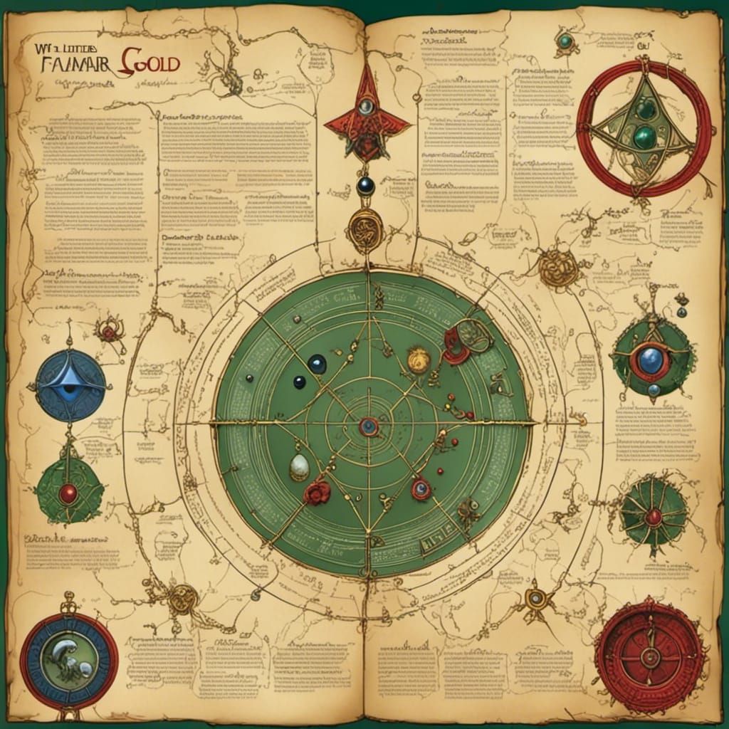 Witch's Familiar: Illustrated Spell Book Pages