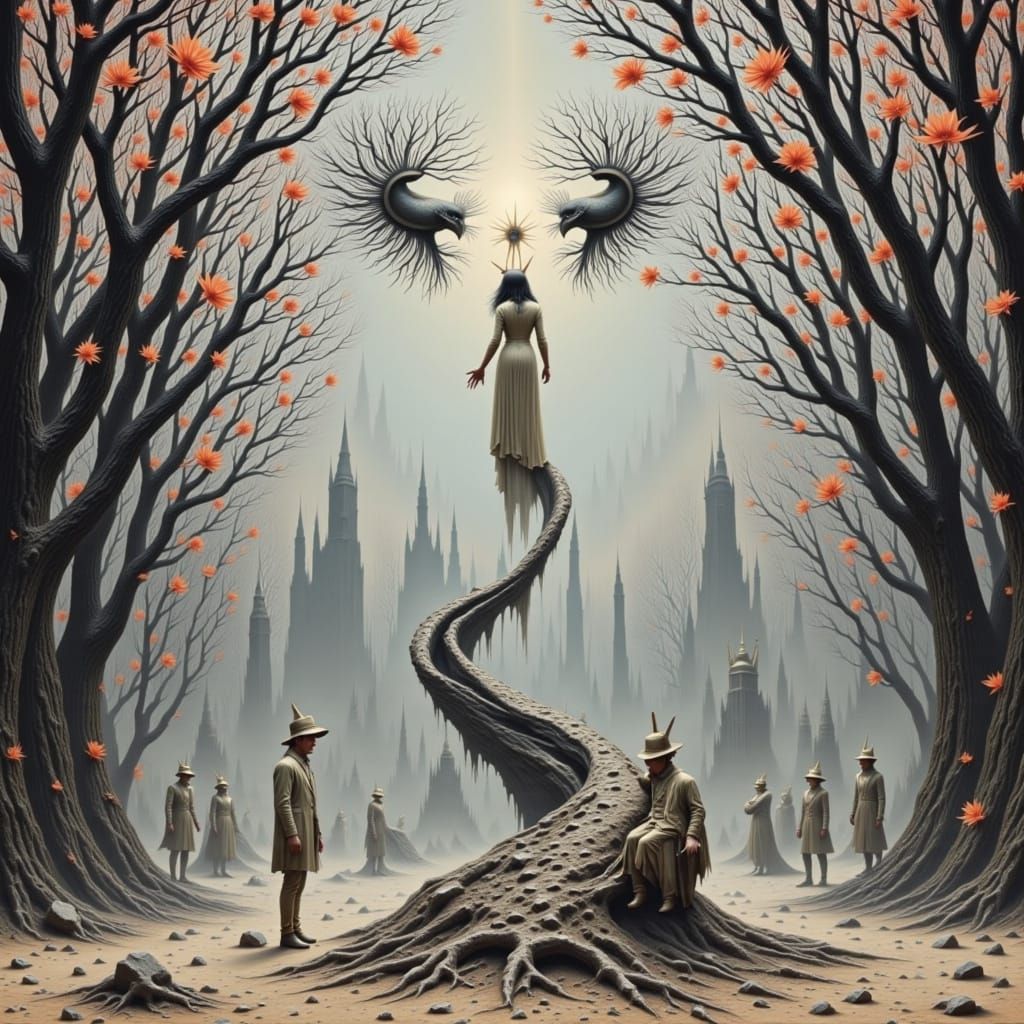 Abstract Digital Art with Vibrant Colors