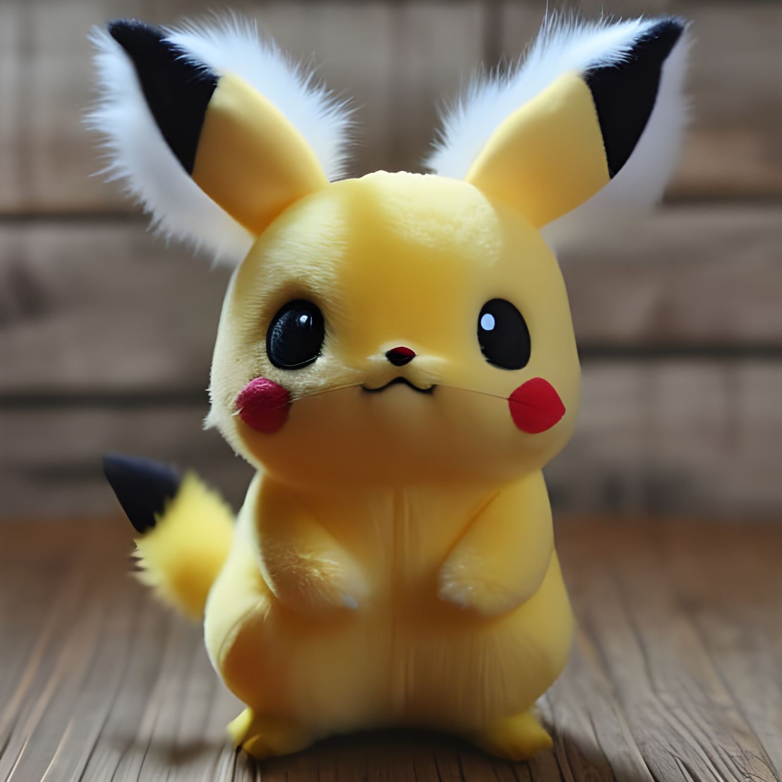 Cute Pikachu plush