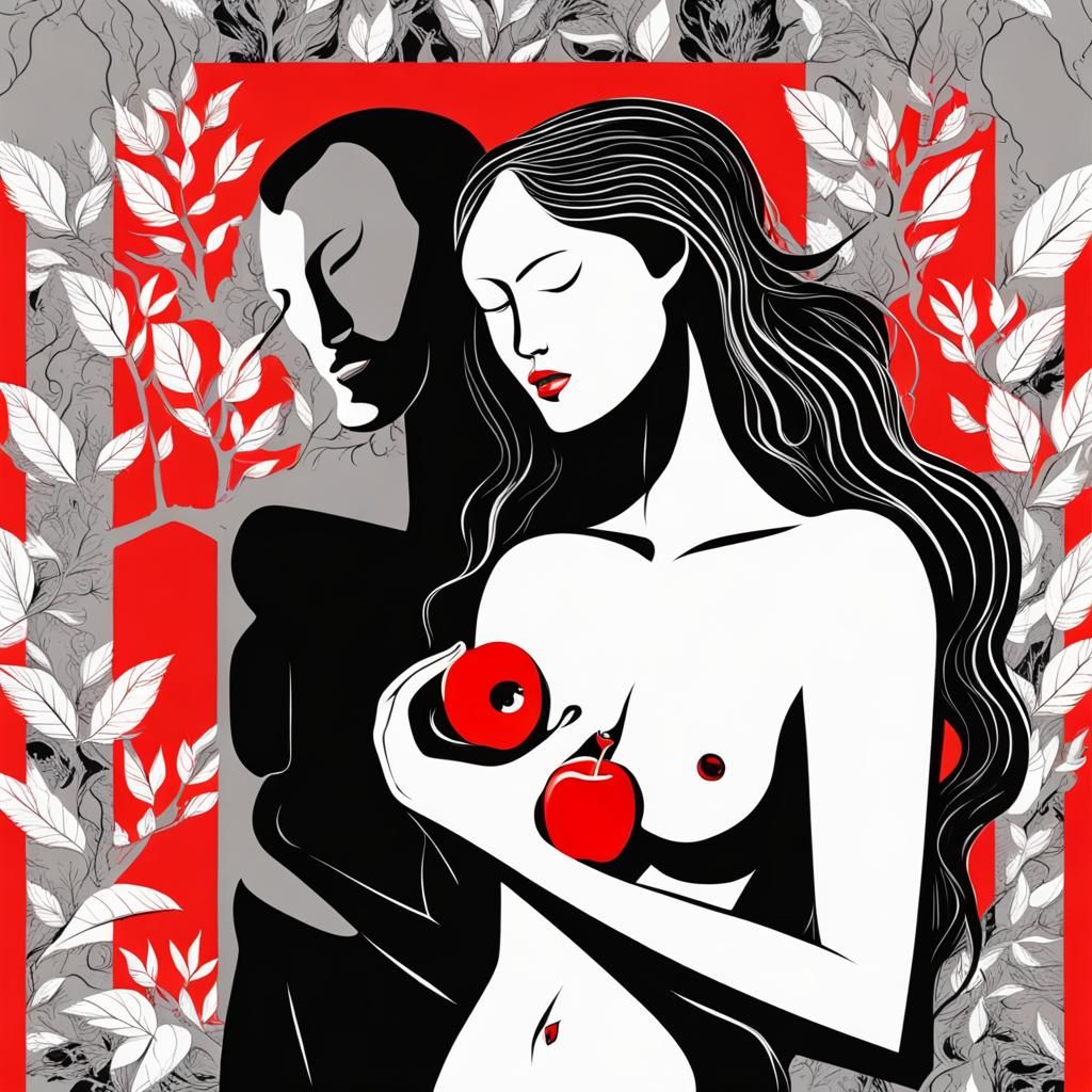 Adam and Eve in the Garden of Eden