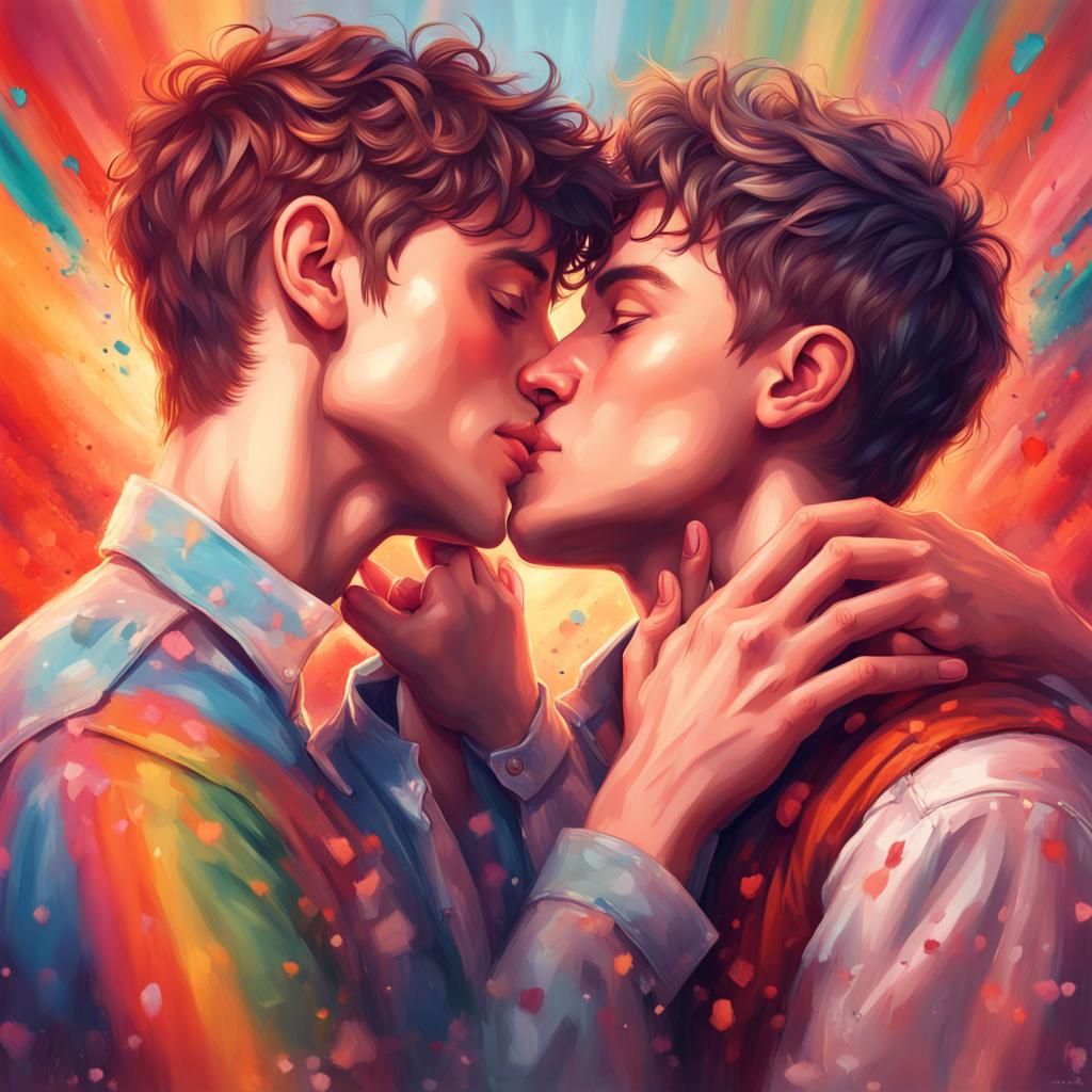 Passionate Embrace: A Hyperrealistic Love Story