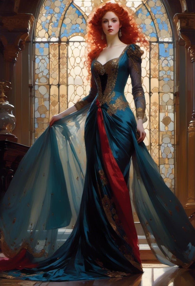 15th Century Queen in Victorian Style