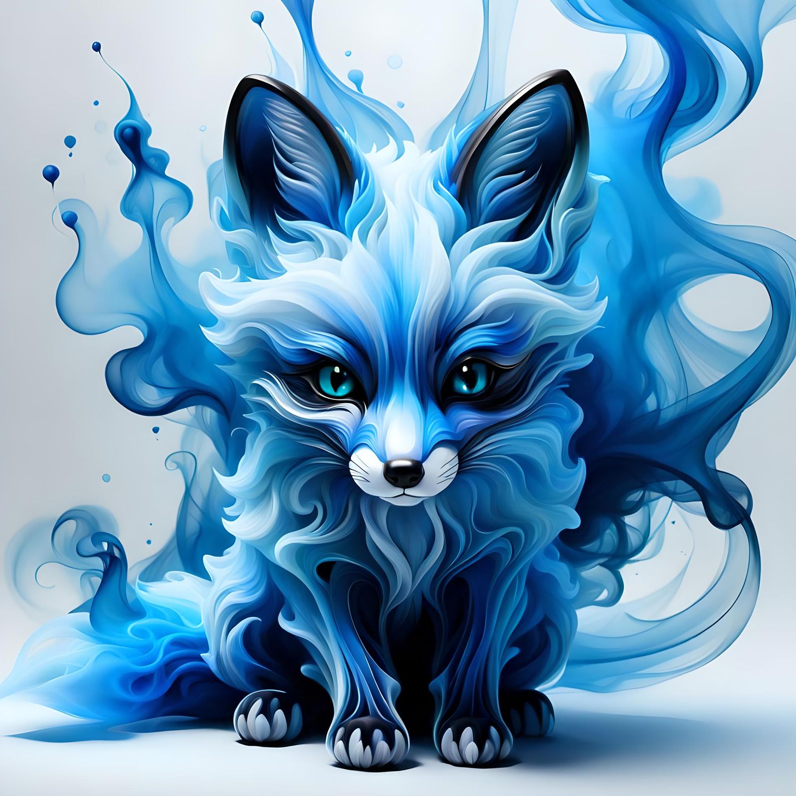 Smokin' Blue Fox