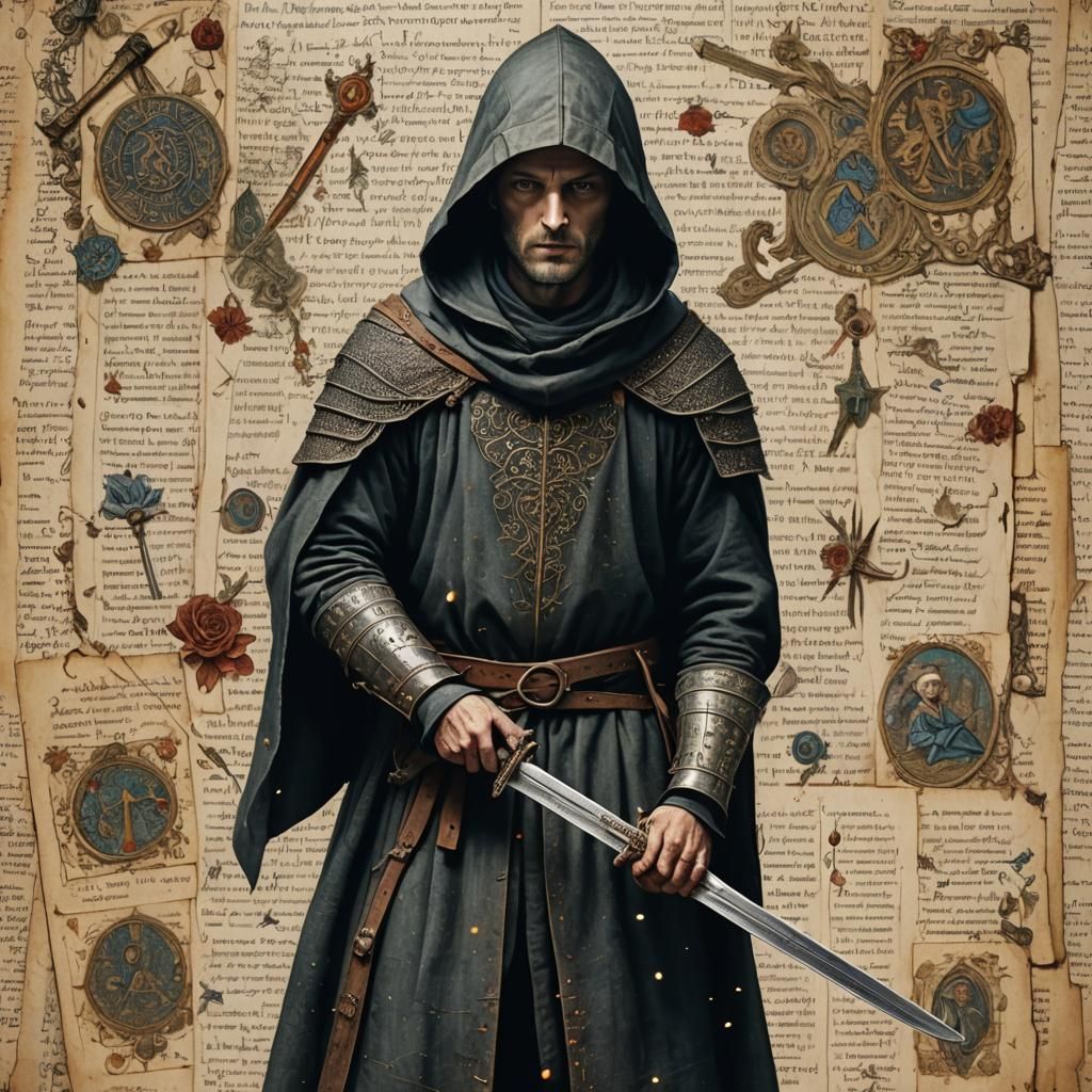 The Honour Sword Manuscript, a novel by Damien Cullain