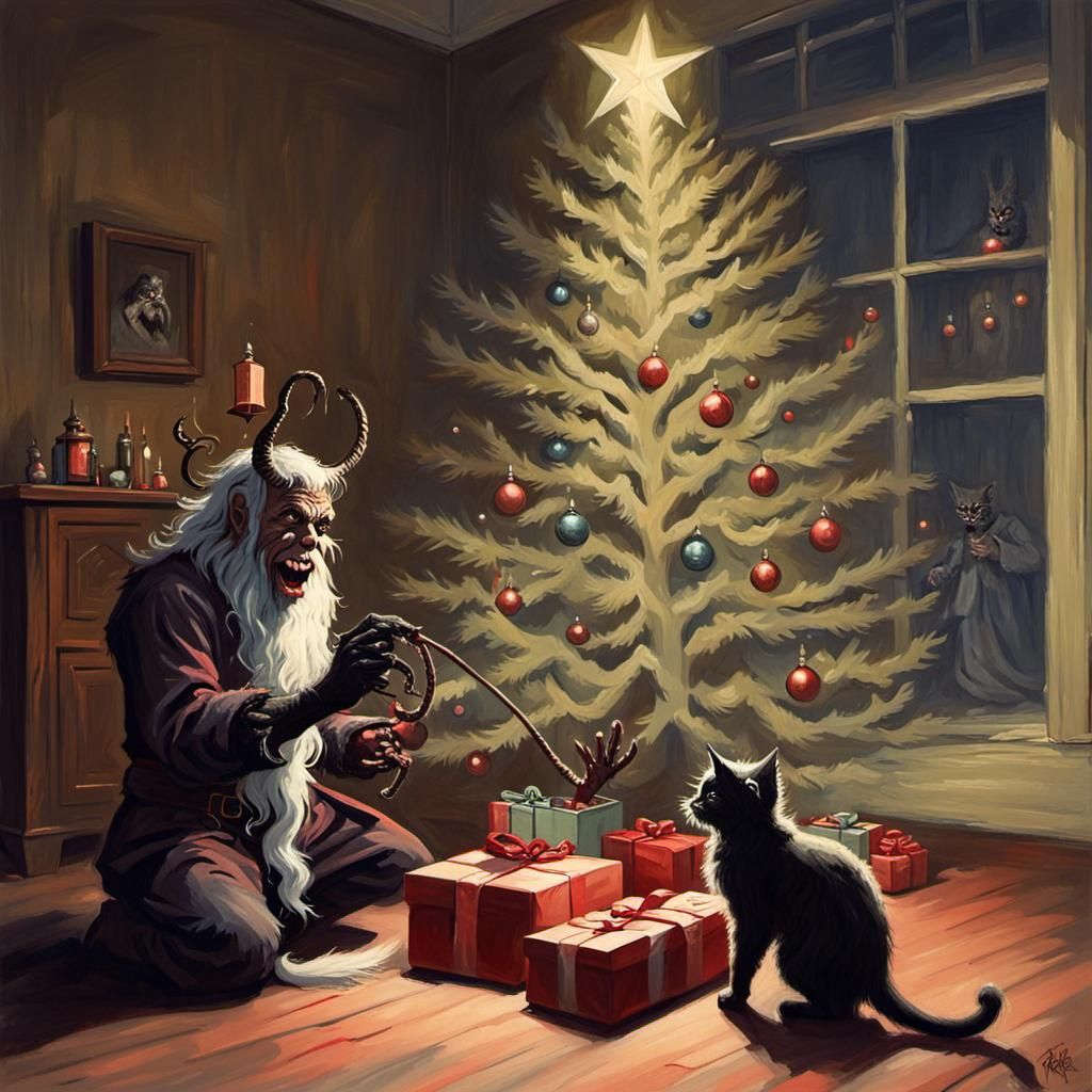 krampus playing