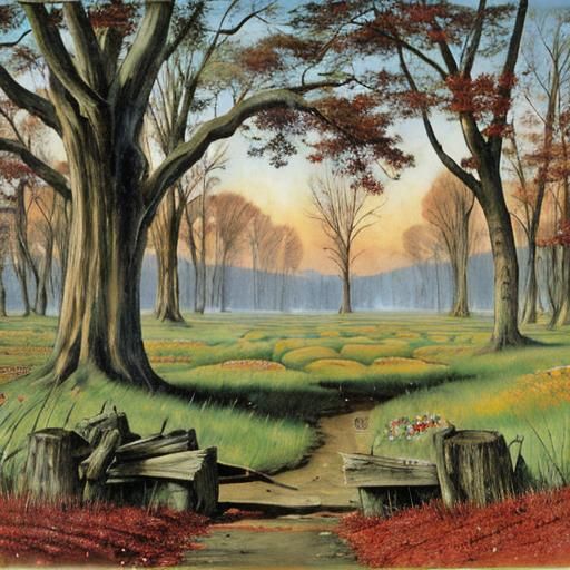 Dramatic Image of a Filmic Scene