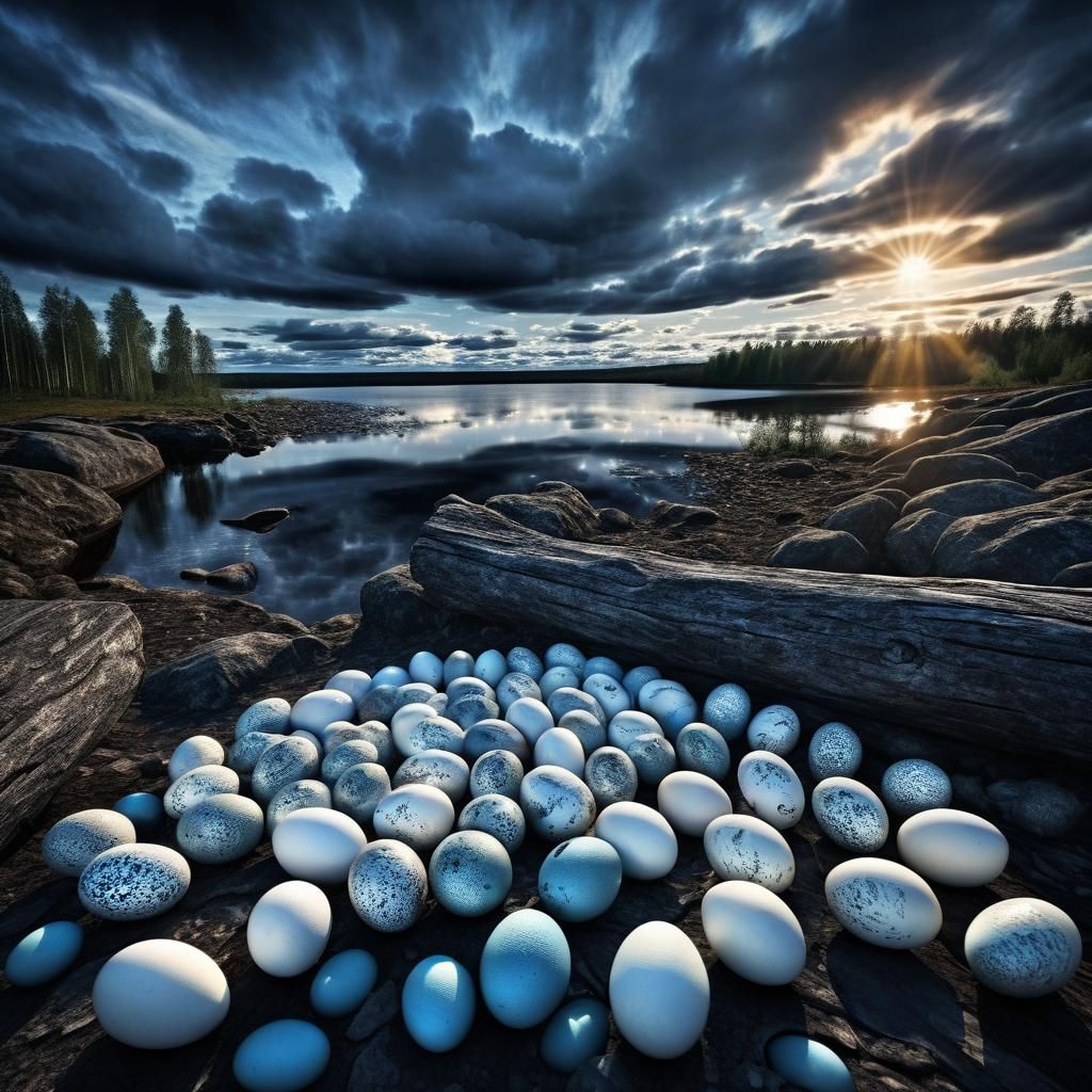 Creation of the World from Duck Eggs