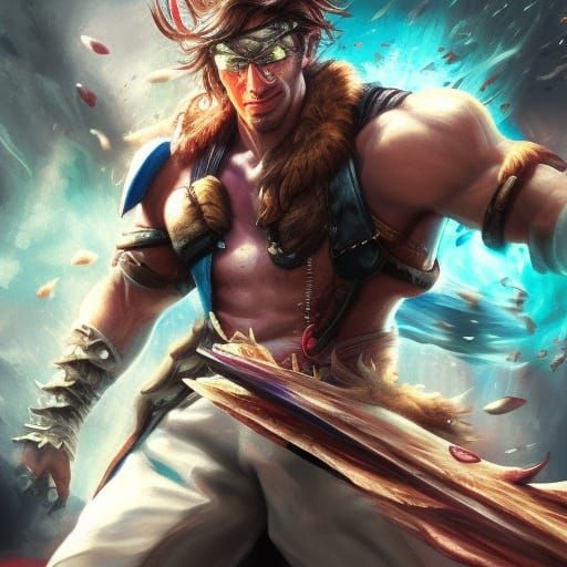 Nerd Battles: Hyperrealistic Splash Art Concept