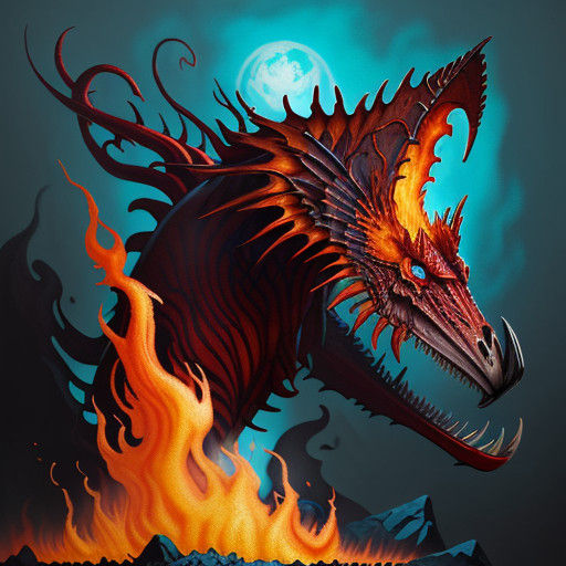 Fantasy Clockpunk Landscape in Fauvist Style with Cel-Shaded...