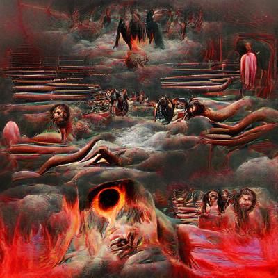 AI Generated Image of Purgatory