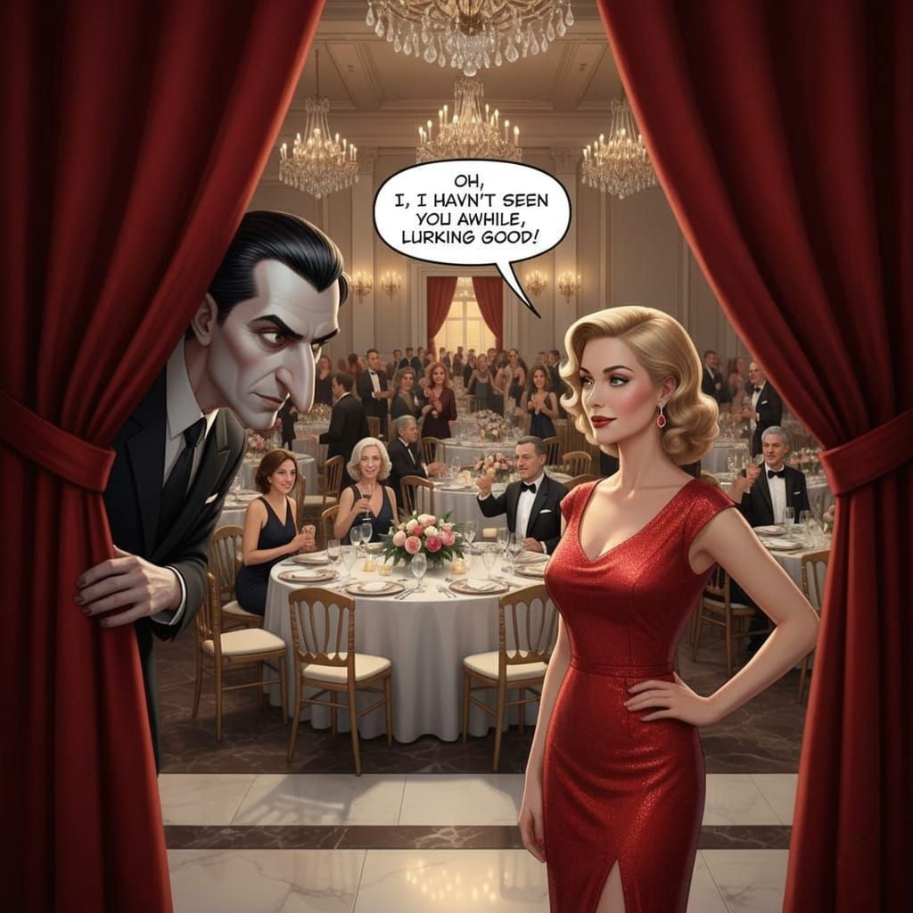 Mysterious Figure Lurking in Normal Background