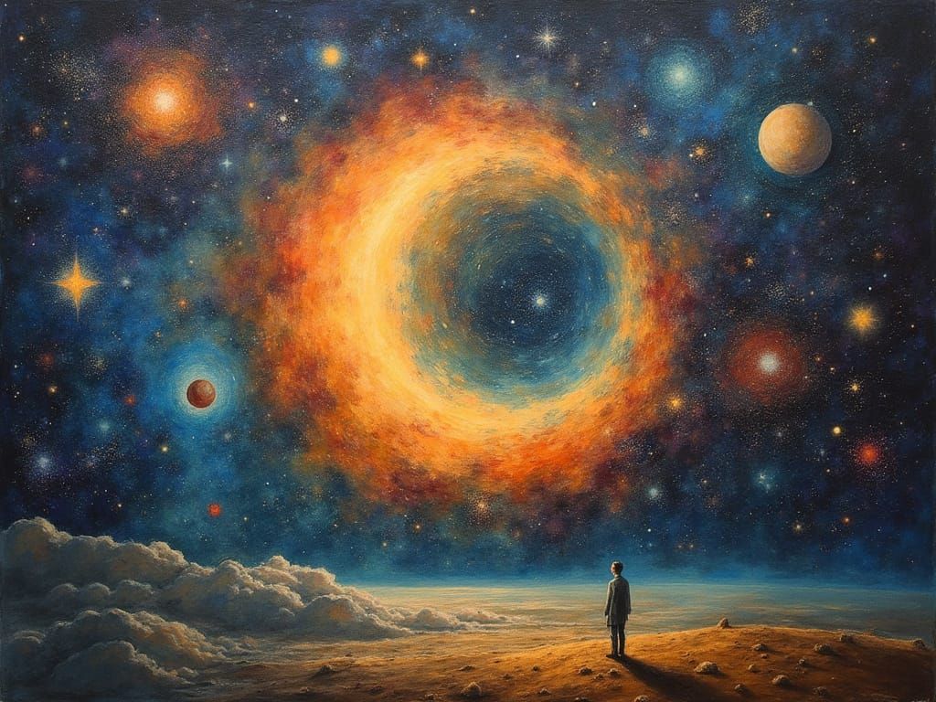 Where We Meet & Miss in Impasto Fabric of the Universe