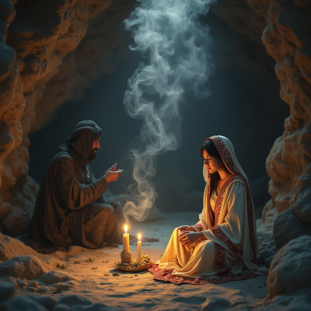 Ancient Israelite Fortune-Teller in Masada Cave Conjures Eth...