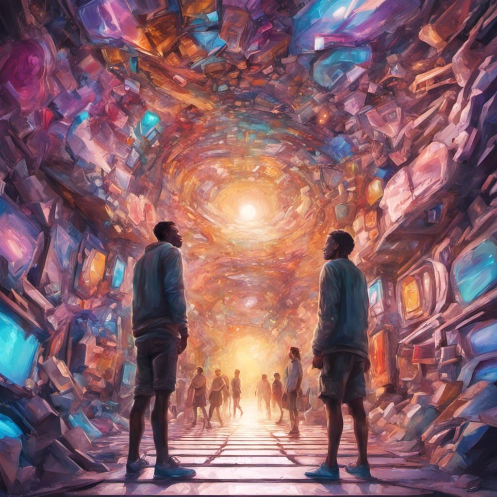 DMT Entities Building Reality in Splash Art