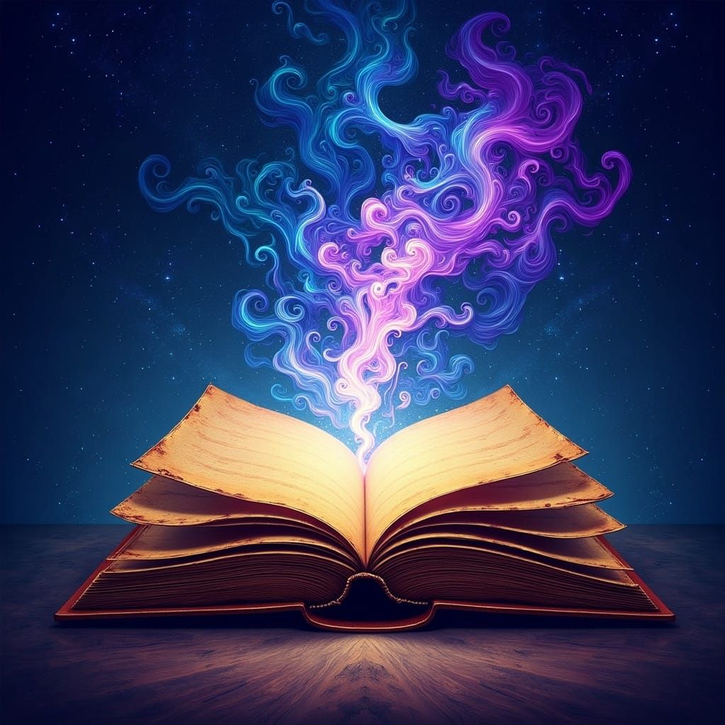 Ancient Tome Unleashes a Symphony of Stars