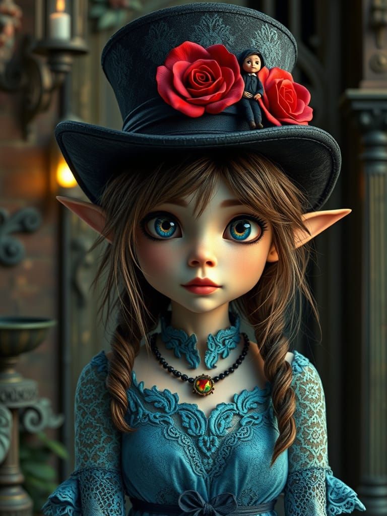 Enchanted Bohemian Pixie in Haunted New Orleans