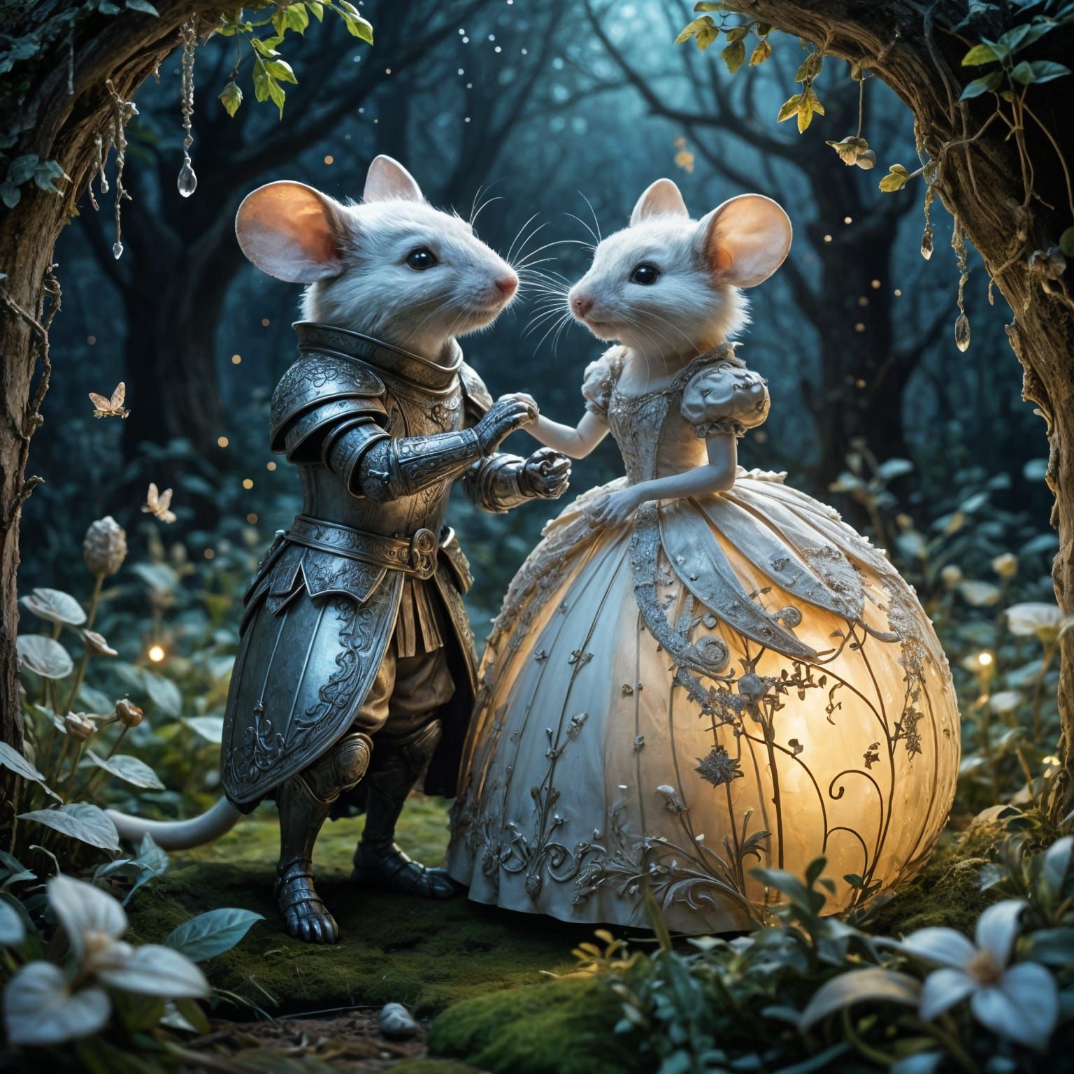 Moonlit Mouse Princess Dance