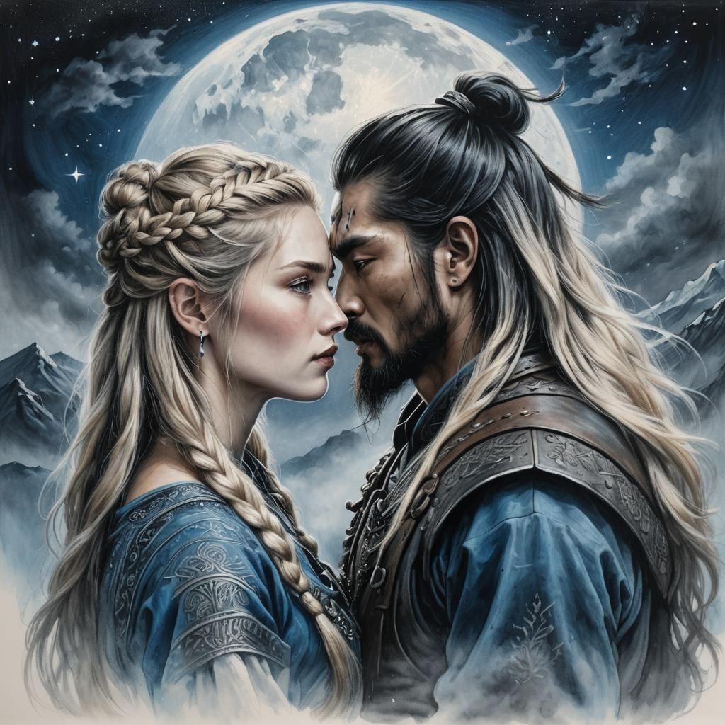 *Verbotene Liebe* Solveig & Atsushi