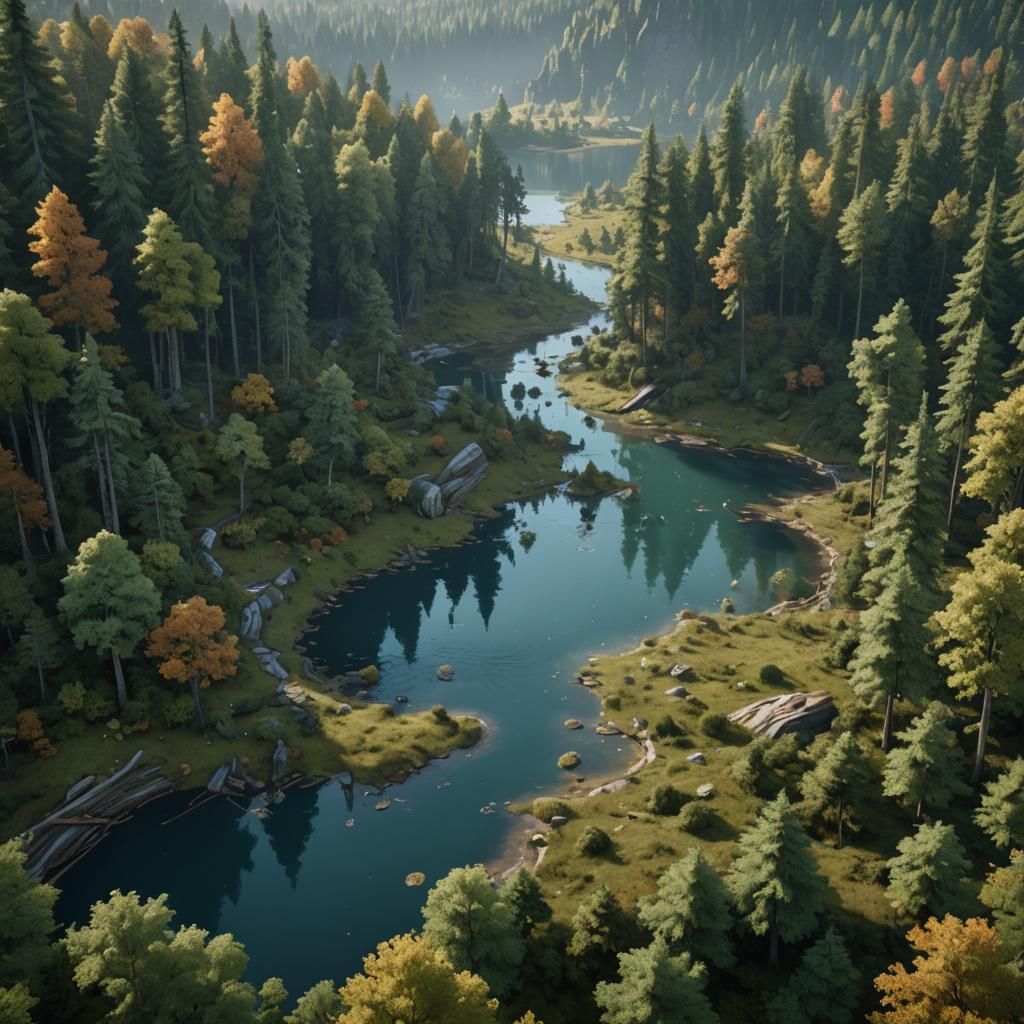 Loch Ness: A Fantastical Matte Painting