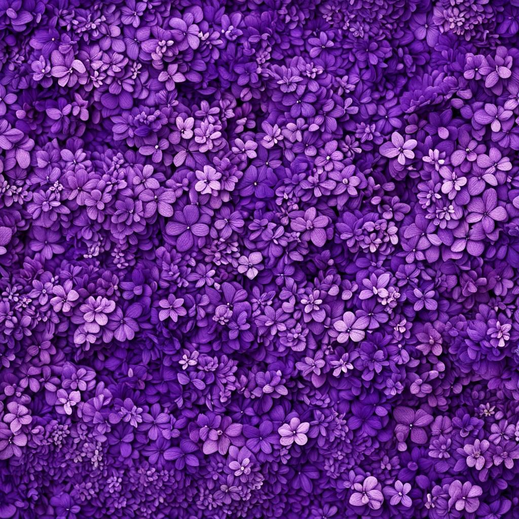 Gradient of Every Shade of Purple