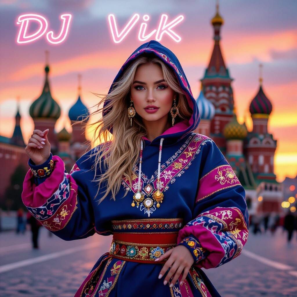 Woman Dances Before Cathedral in Hyper-Realistic Photography