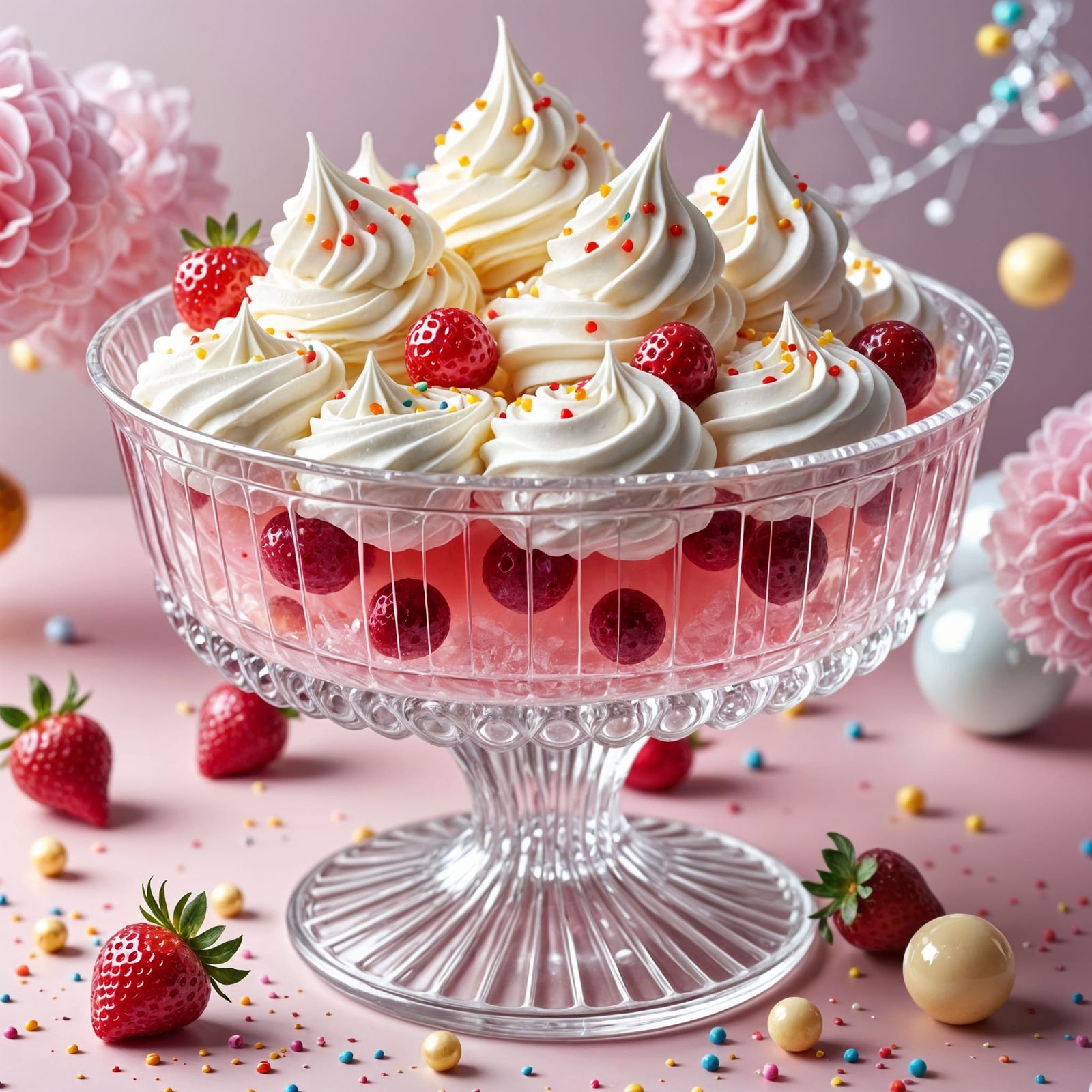 Strawberry Jello Dessert