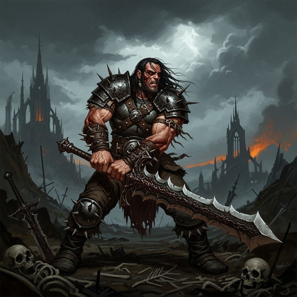 Epic Grimdark Fantasy Art