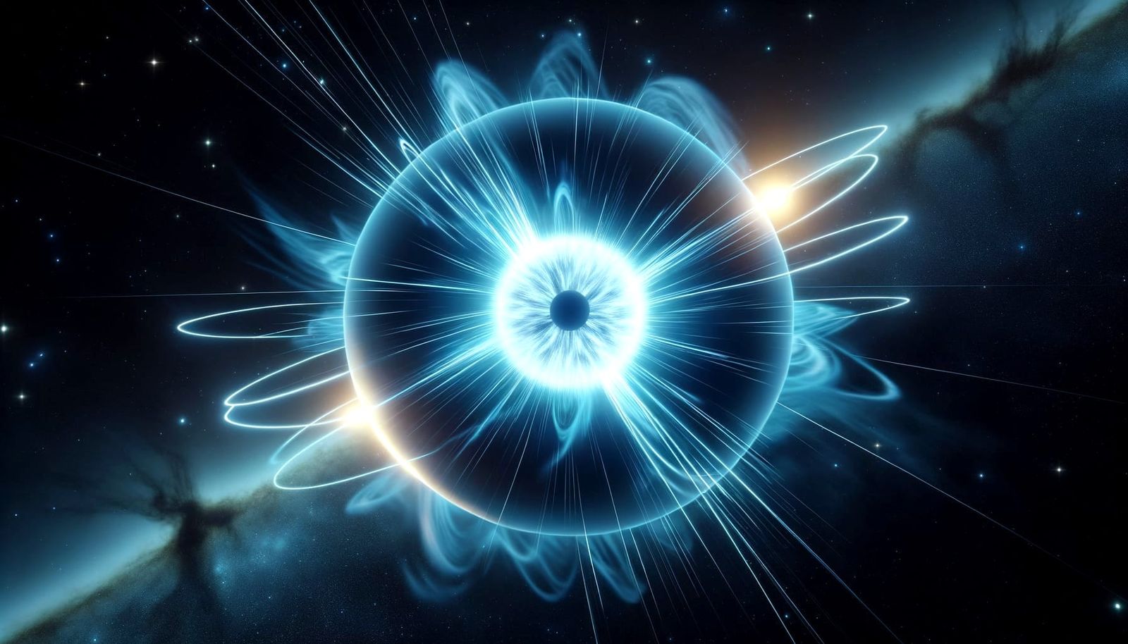 A Pulsar in Deep Space