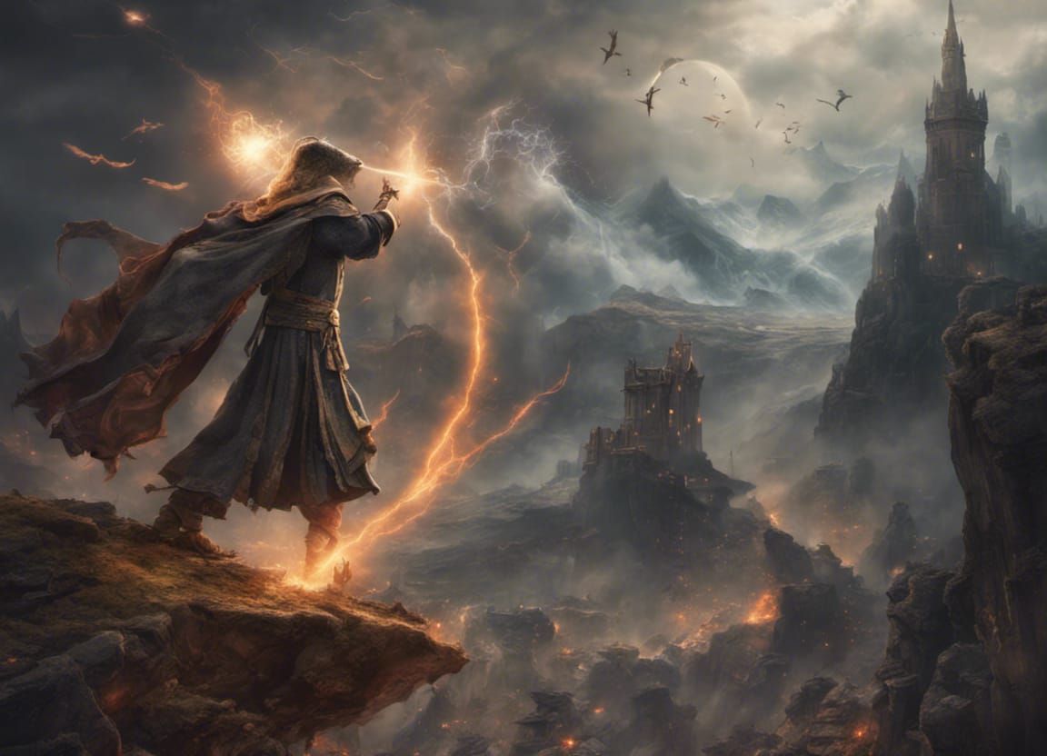 A dark wizard retaliates.