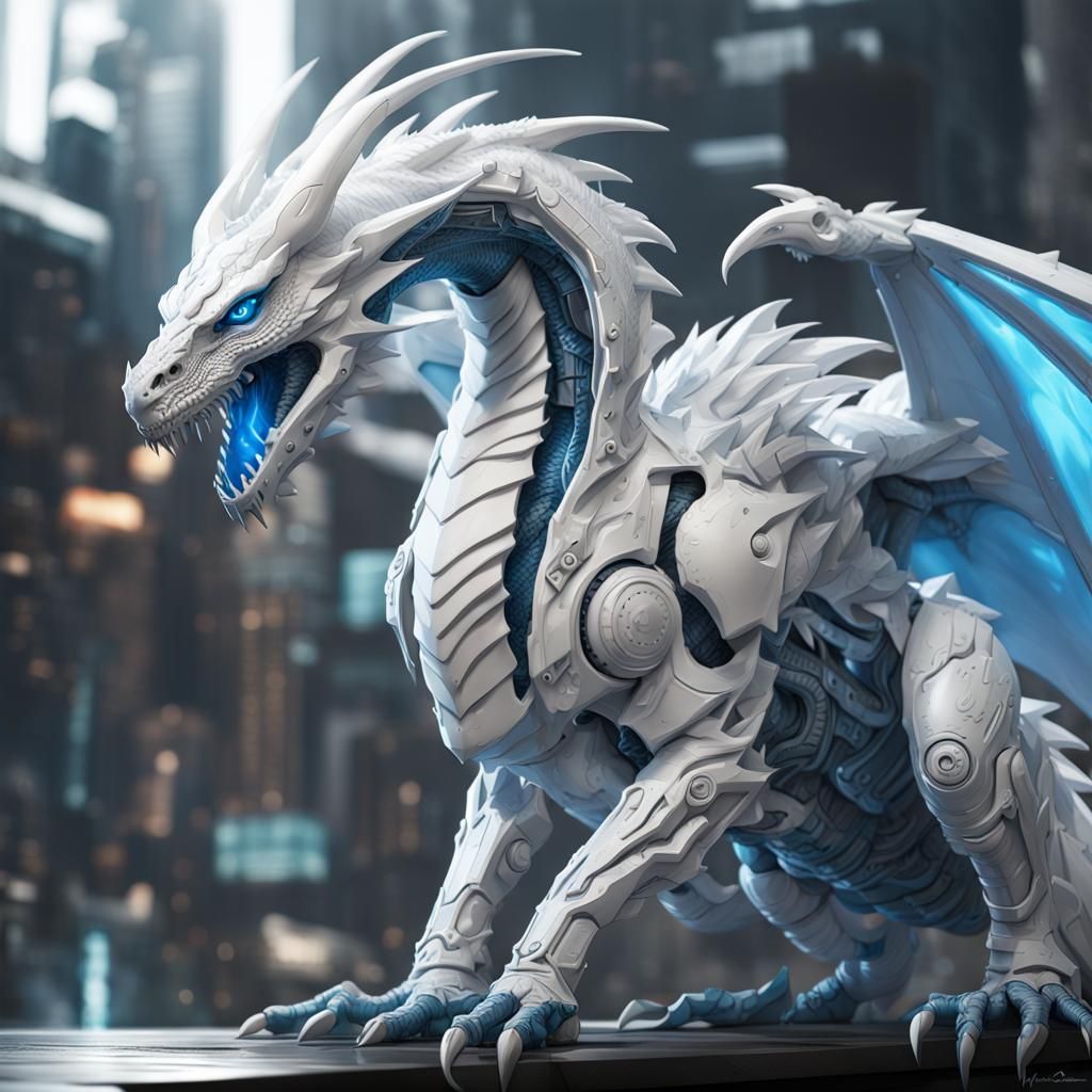 3 Nft Cyberpunk dragon