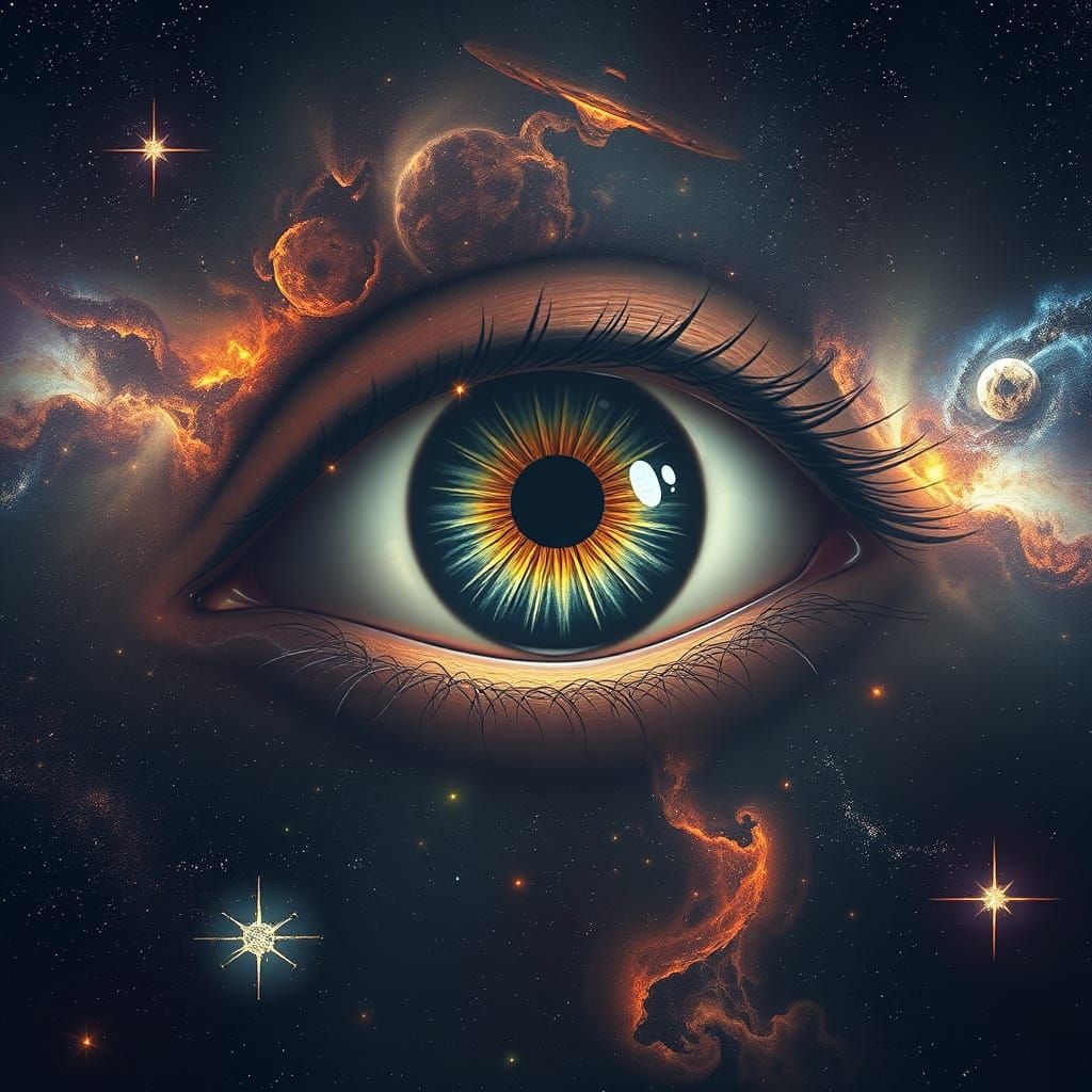 Cosmic Eye Gazing from Deep Space