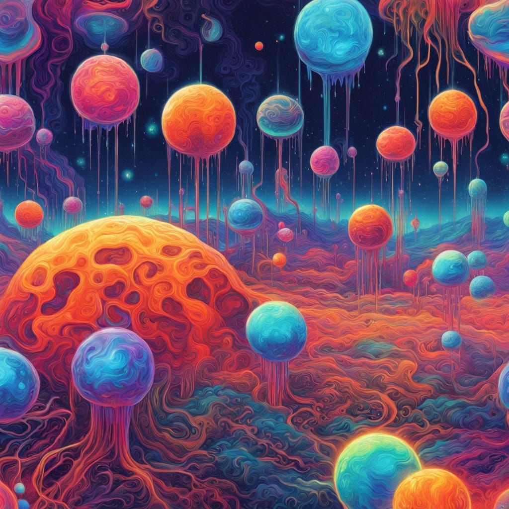 Cosmic Brain Cells in Gumball Machines