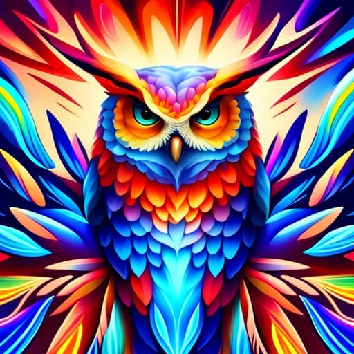 Colorful Owl