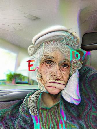 Realistic AI Image of an Elderly Person