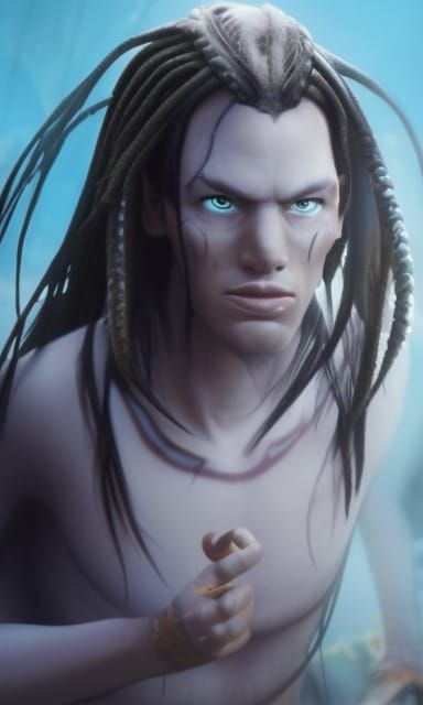 Adult Spider Na'vi Portrait from Avatar