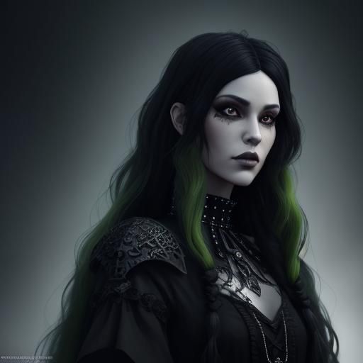 Goth girl Peppermint