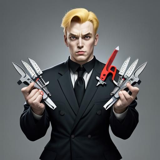 Edward Swiss Army Knife-hands