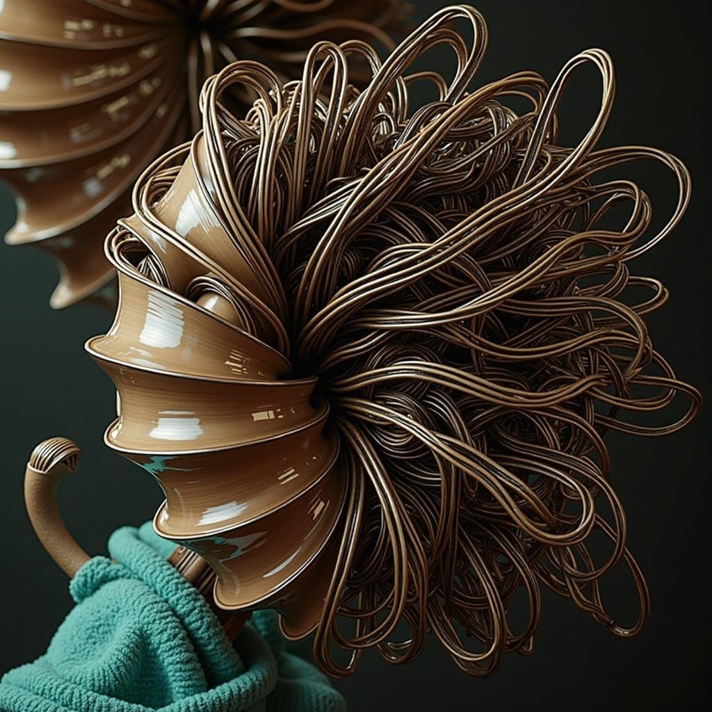 Dynamic Swirling Vortex of Energy and Motion