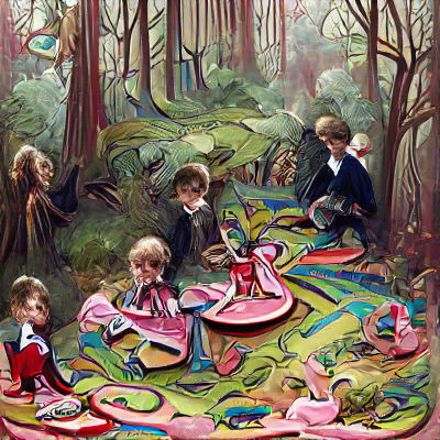 Sickly Victorian Children's Candyland Game