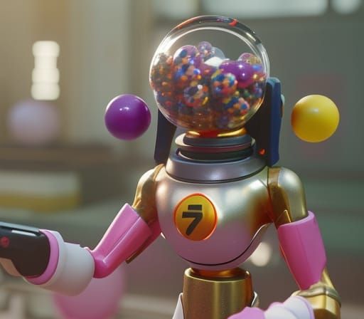 Zenyatta Gumball Machine - Overwatch