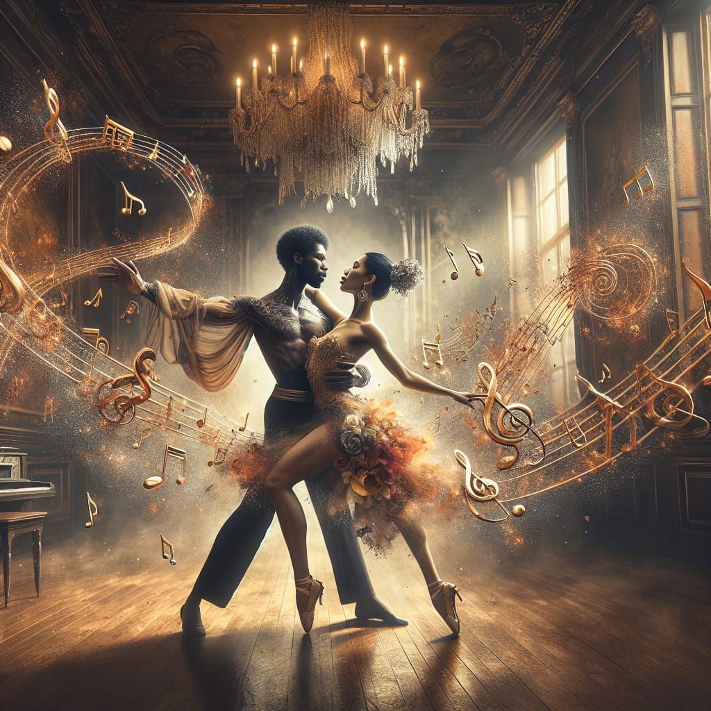 Romantic Dancers in Hypermaximalist Environments, Captured w...