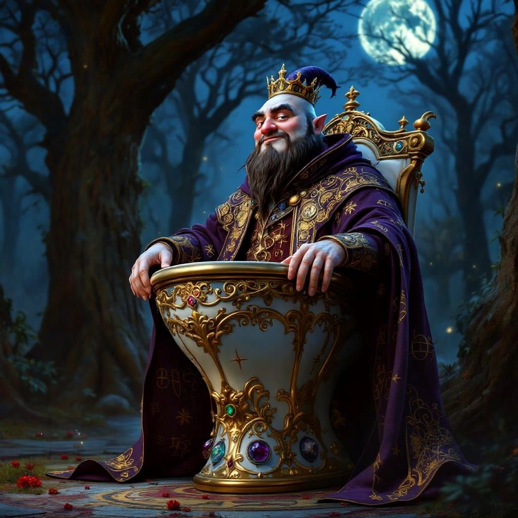 Whimsical Throne of Wonder