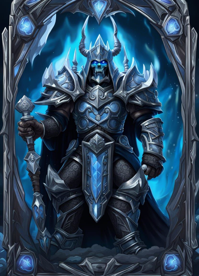 The Lich King Tarot Card V.2