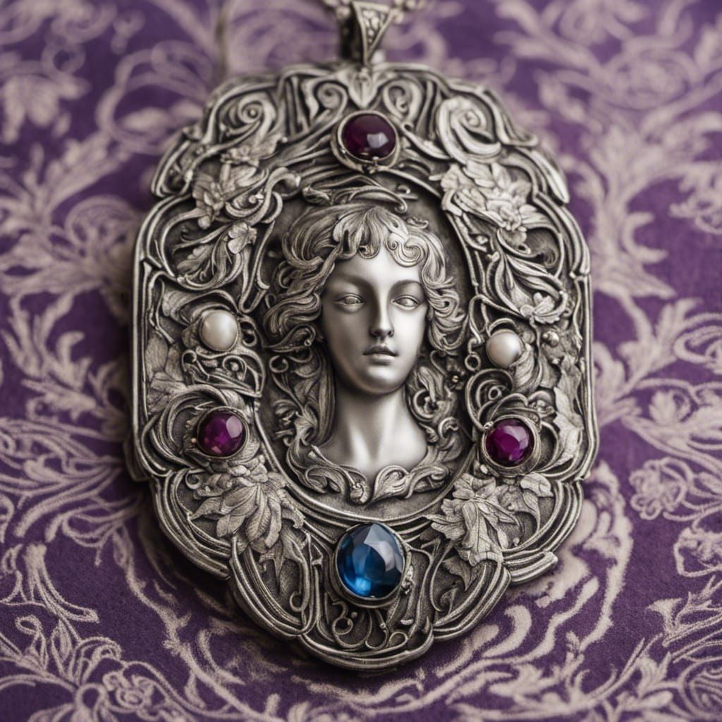 Jugendstil pendant