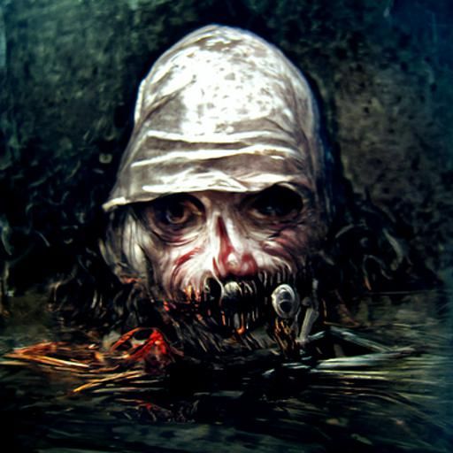 Sinister Figure in Dark Gothic Style