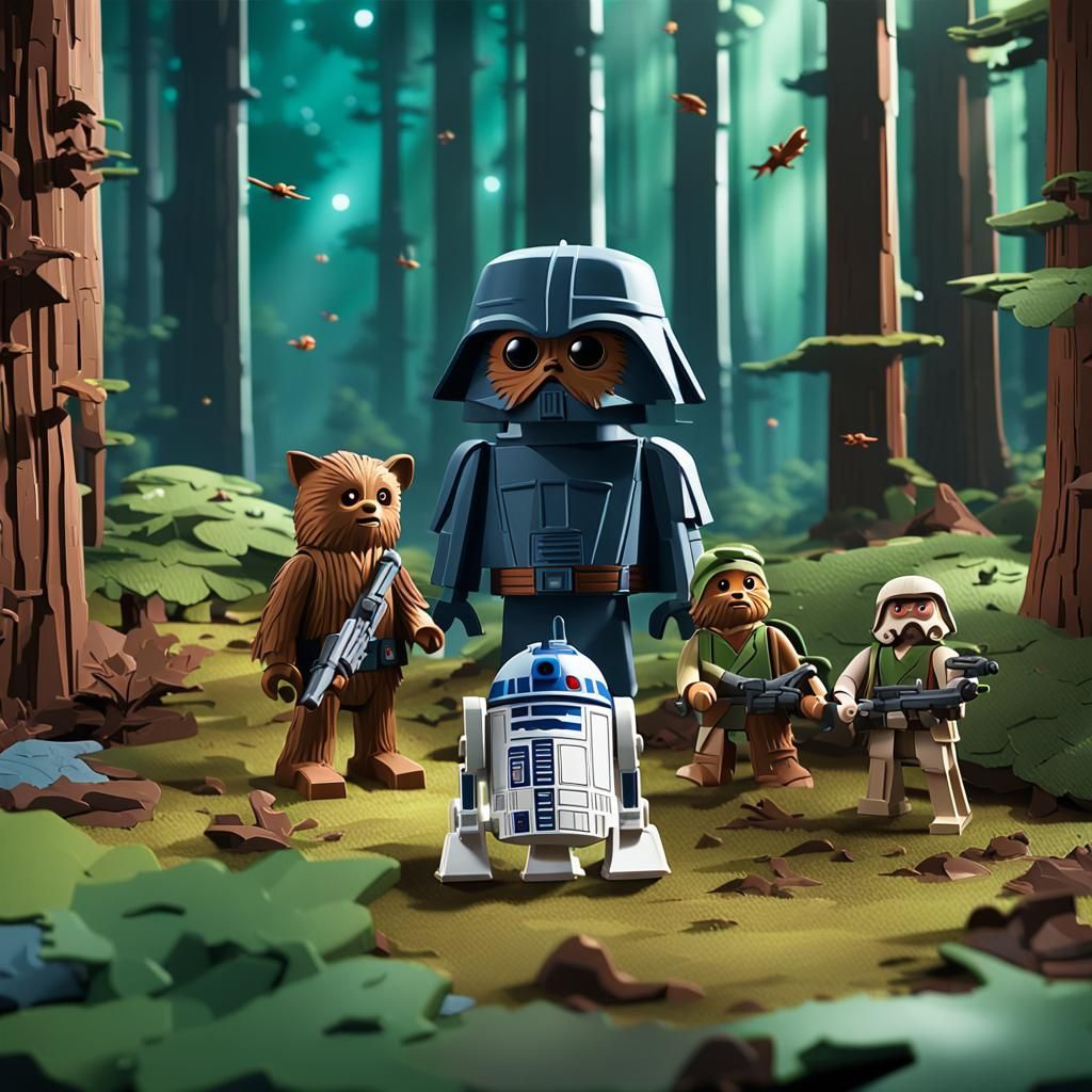 Playmobil star wars, Endor