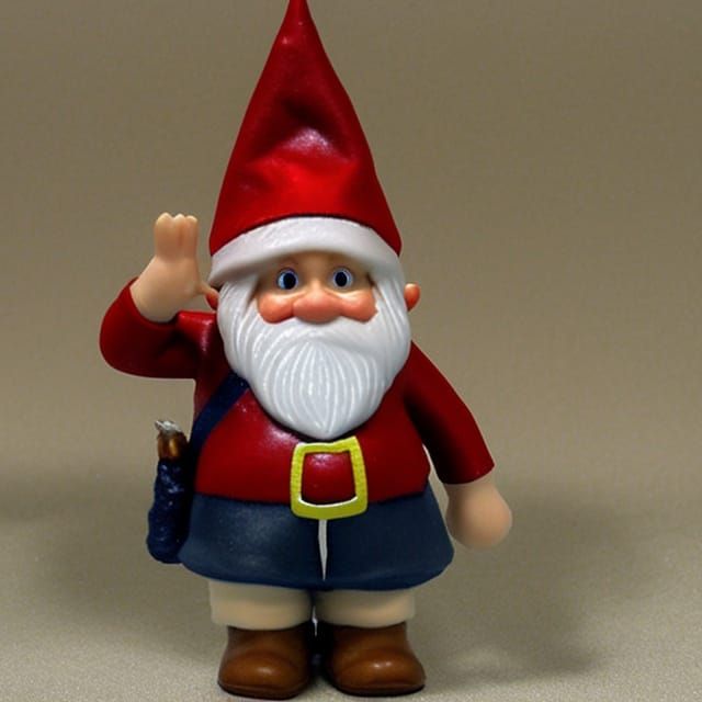 CIA Gnome Generated by AI