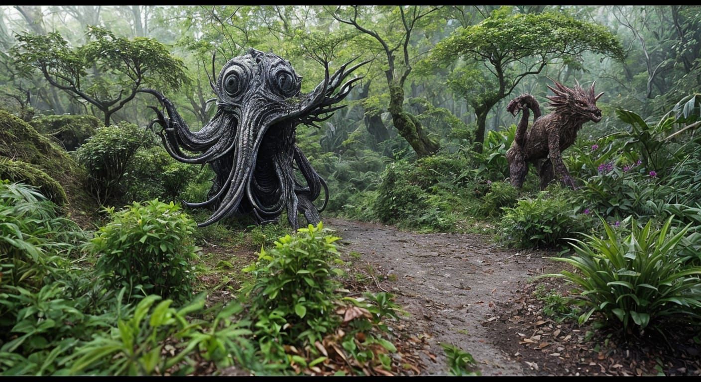 Speculative Evolution: A Baffling Alien Landscape