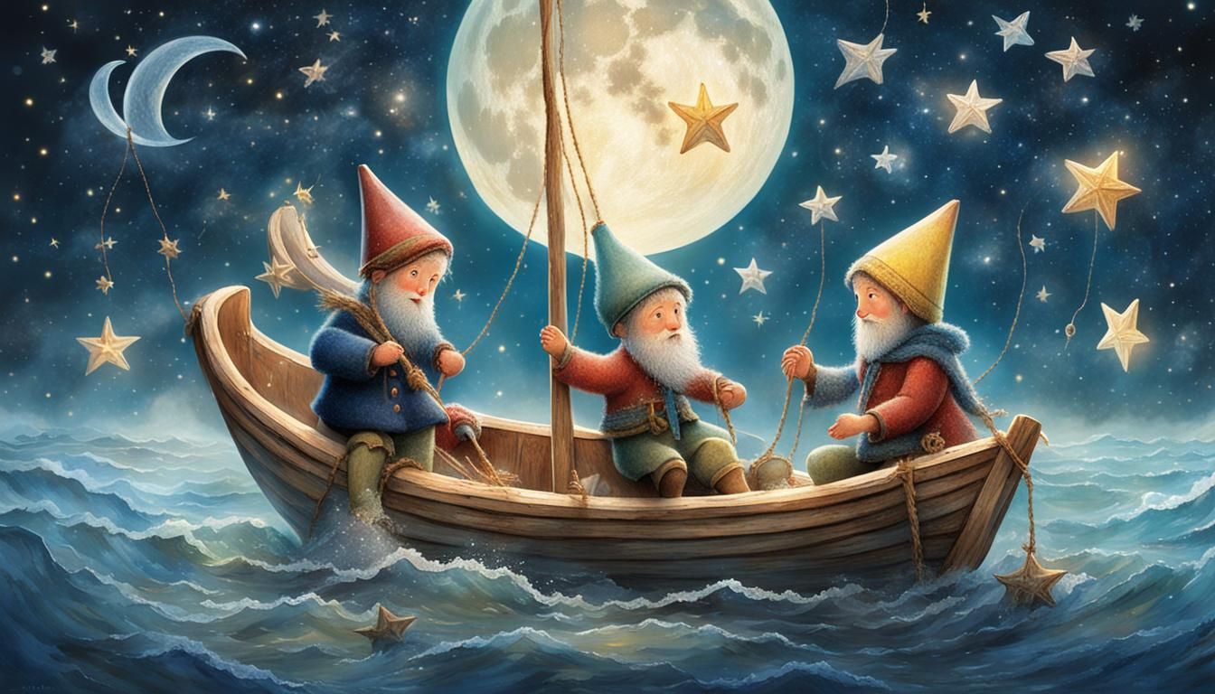 Wynken, Blynken, and Nod's Dreamy Voyage